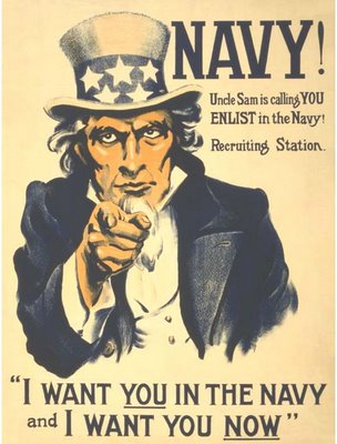 Navy Recruiting Poster - I want you ...
