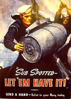Navy Recruiting Poster - Sub Spotted ...
