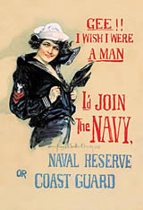 Navy Recruiting Poster - Gee!! I Wish ...