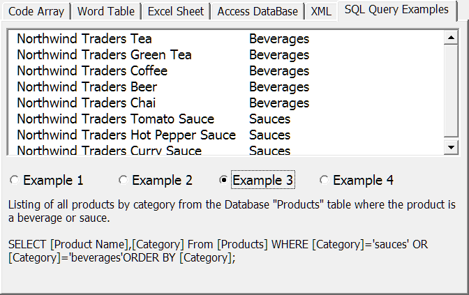 ListBox 6 SQL Example 3